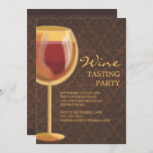 Uitnodiging voor de Partij voor het Testen van Gla (Voorkant / Achterkant)