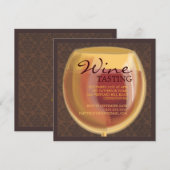 Uitnodiging voor de Partij voor het Testen van Gla (Voorkant / Achterkant)