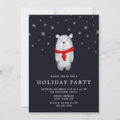 Uitnodiging voor de Polar Beer Holiday Party (Voorkant)
