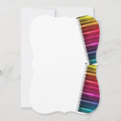 uitnodiging voor de premier van Le anniversaire (Achterkant)