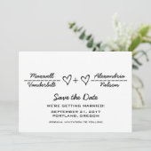 Uitnodiging voor de redding van de Ebony Heart-ver (Staand voorkant)