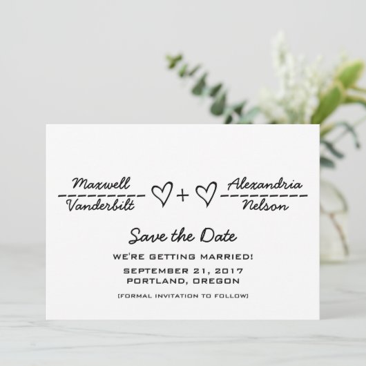 Uitnodiging voor de redding van de Ebony Heart-ver (Staand voorkant)