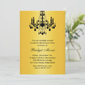 Uitnodiging voor de Retirement Party Grand Ballroo (Staand voorkant)