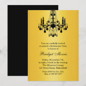 Uitnodiging voor de Retirement Party Grand Ballroo (Voorkant / Achterkant)