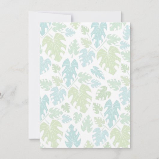 Uitnodiging voor de Retro Summer Party (Achterkant)