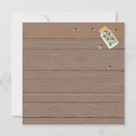 Uitnodiging voor de Rotische Camping Party (Achterkant)