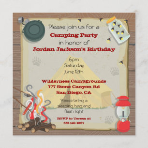 Uitnodiging voor de Rotische Camping Party