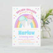 Uitnodiging voor de Sneeuwkloonpartij (Staand voorkant)