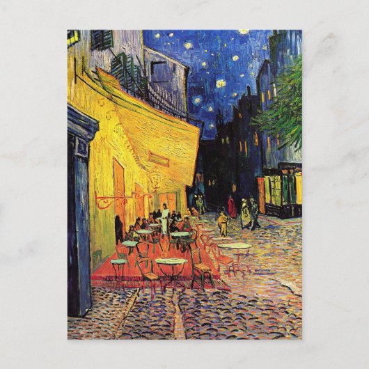 Uitnodiging voor de soft opening van Van Gogh Rest (Voorkant)