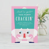 Uitnodiging voor de Soldier Holiday Party (Staand voorkant)