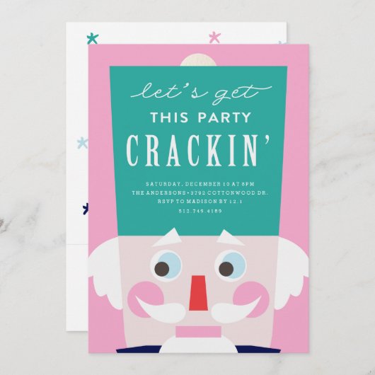 Uitnodiging voor de Soldier Holiday Party (Voorkant / Achterkant)