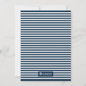 Uitnodiging voor de trein - Verjaardagsuitnodiging (Achterkant)