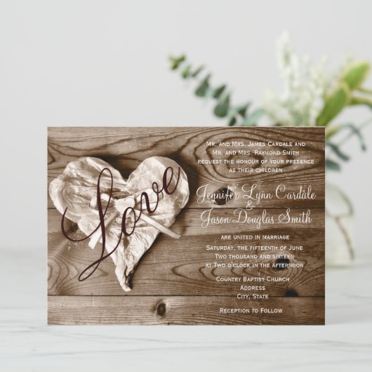 Uitnodiging voor de uitzending van het koninklijk  (Staand voorkant)