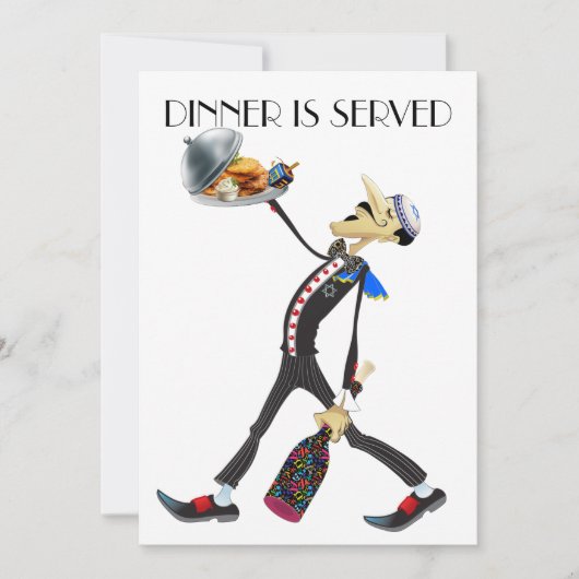 Uitnodiging voor de Unique Gathering Waiter Series (Voorkant)