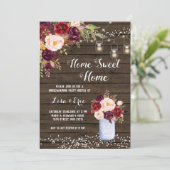 Uitnodiging voor de ustige Winterpartij voor opwar (Staand voorkant)