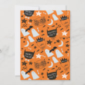 Uitnodiging voor de verjaardag van de kat, Black C (Achterkant)