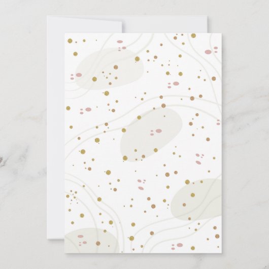 Uitnodiging voor de verjaardag van Spa. Glam up ma (Achterkant)