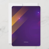 Uitnodiging voor de verjaardag van Transformer Rob (Achterkant)