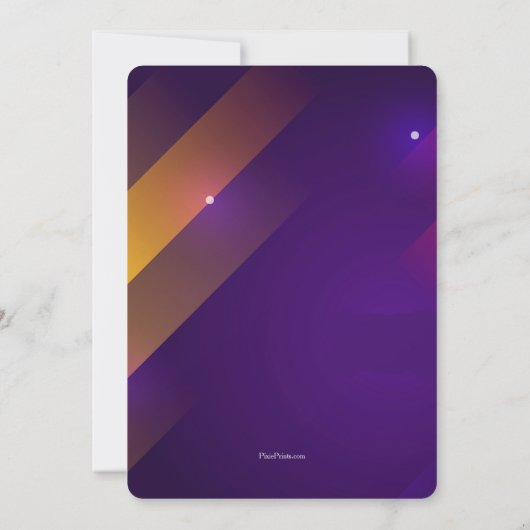 Uitnodiging voor de verjaardag van Transformer Rob (Achterkant)