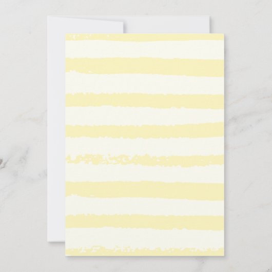 Uitnodiging voor de verjaardagsdag van bijen (Achterkant)