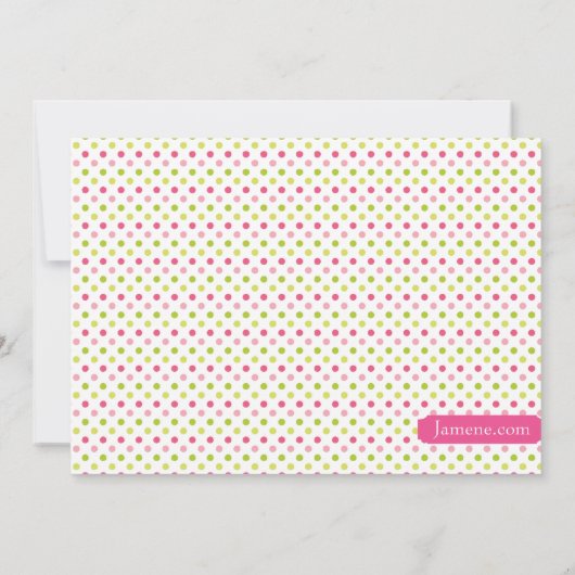 Uitnodiging voor de verjaardagsfeestdag van Fairy (Achterkant)