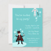 Uitnodiging voor de verjaardagsfeestdag van het ki (Achterkant)