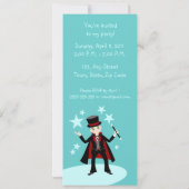 Uitnodiging voor de verjaardagsfeestdag van het ki (Achterkant)