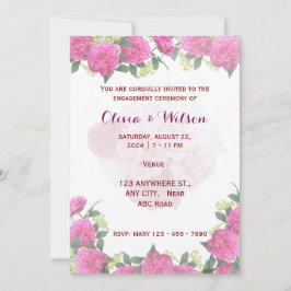 Uitnodiging voor de Verloving