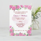 Uitnodiging voor de Verloving (Staand voorkant)