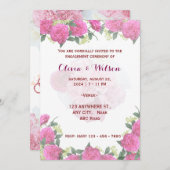 Uitnodiging voor de Verloving (Voorkant / Achterkant)