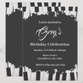 uitnodiging voor de viano (Voorkant / Achterkant)