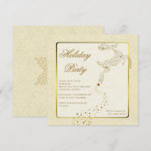 Uitnodiging voor de vierde en de goudfeestdag (Voorkant / Achterkant)