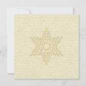 Uitnodiging voor de vierde en de goudfeestdag (Achterkant)