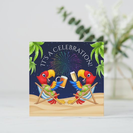 UITNODIGING VOOR DE VIERING (Staand voorkant)