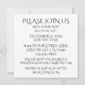 UITNODIGING VOOR DE VIERING (Achterkant)