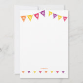 Uitnodiging voor de viering van Cinco de Mayo (Achterkant)