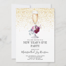 Uitnodiging voor de viering van de Champagne Glass