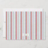 Uitnodiging voor de viering van een zeilboot (Achterkant)