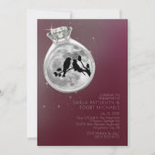 Uitnodiging voor de viering van onze verloving (Voorkant)