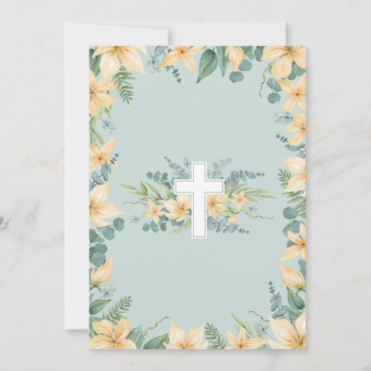 Uitnodiging voor de volwassenendoop (Achterkant)