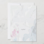 Uitnodiging voor de Waterverf van Parijs (Achterkant)