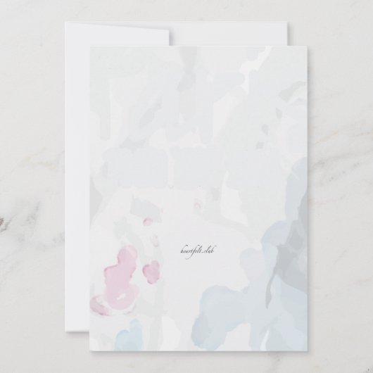 Uitnodiging voor de Waterverf van Parijs (Achterkant)