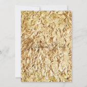 Uitnodiging voor de Wild Modern Chic Retirement Pa (Achterkant)