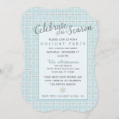 Uitnodiging voor de winterfeestdag van Aqua Pset (Voorkant / Achterkant)