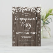 Uitnodiging voor de winterpartij (Staand voorkant)