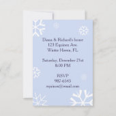 Uitnodiging voor de winterpartij (Achterkant)