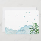 Uitnodiging voor de wintersport van Girl Doing (Achterkant)