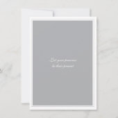 Uitnodiging voor de Zilveren-Huwelijksjubileum Med (Achterkant)