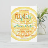 Uitnodiging voor de zomerpartij (Staand voorkant)