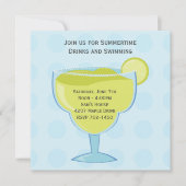 Uitnodiging voor de zomerpartij (Voorkant)